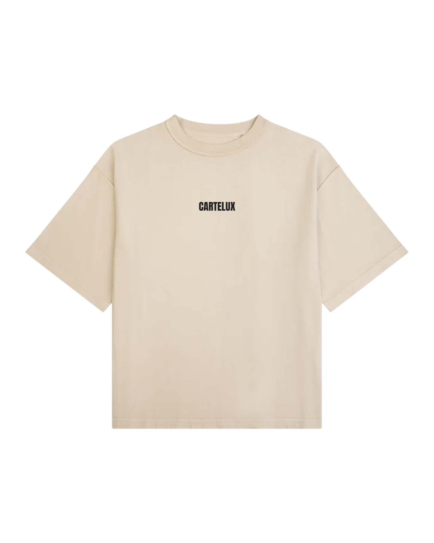 CAMISETA BLANCA PIEDRA LAVADA OVERSIZE