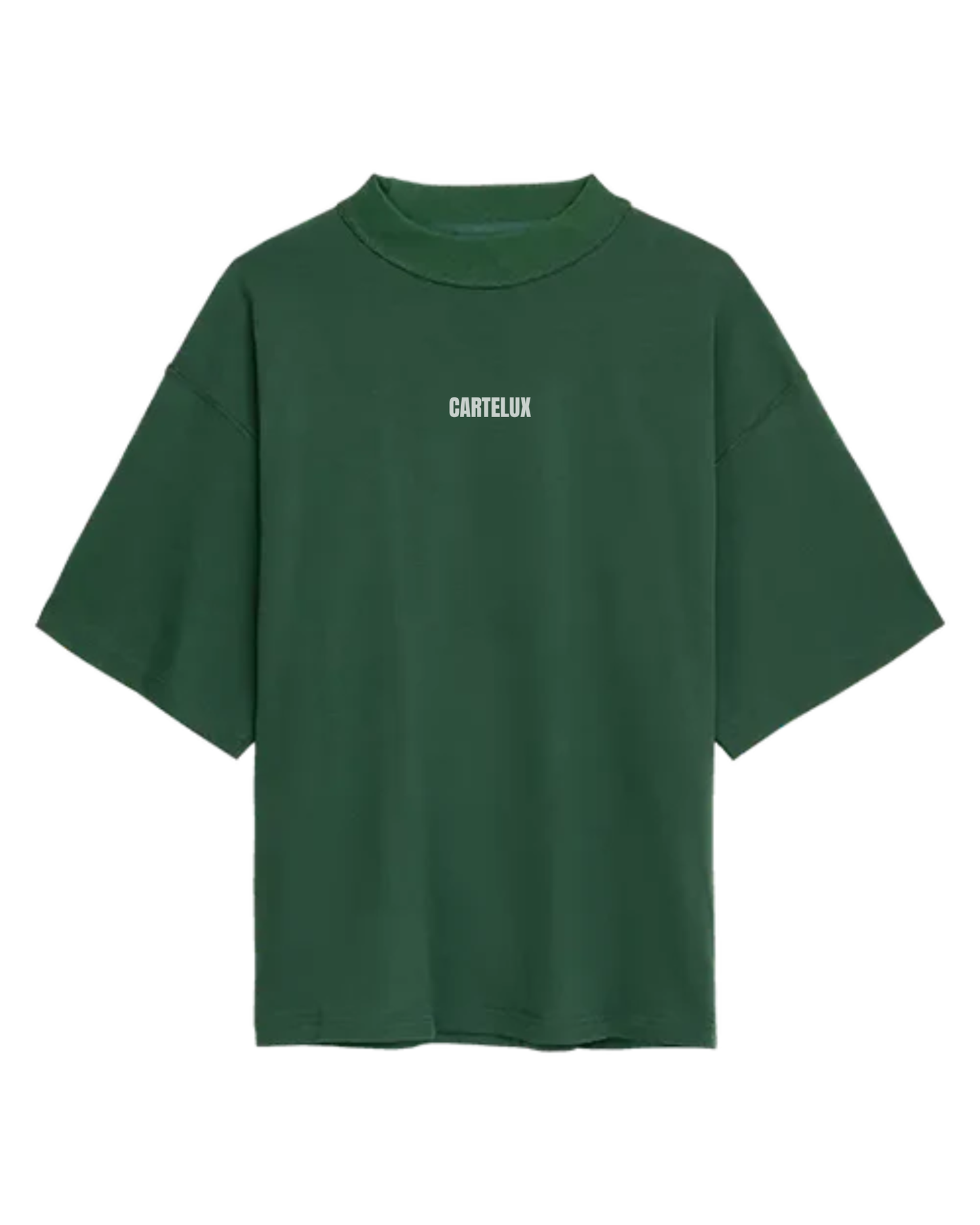 CAMISETA  VERDE ENEJO LAVADO OVERSIZE