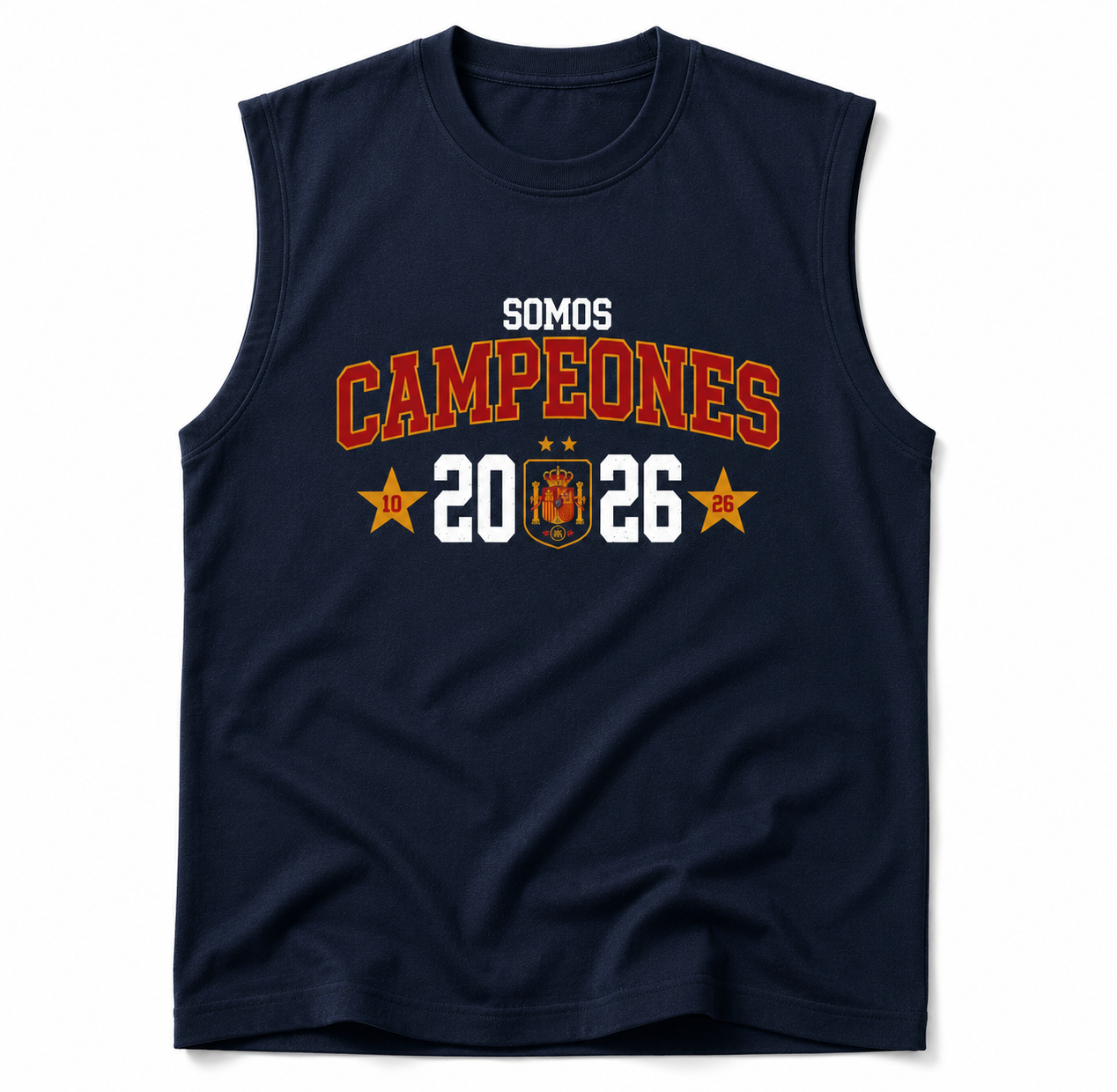 camiseta sin manga SOMOS CAMPEONES